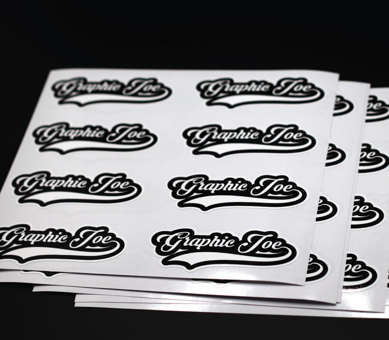 1" Custom Sheet Stickers - cut to shape